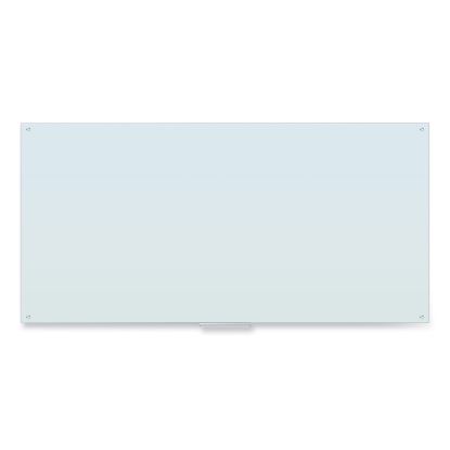 Glass Dry Erase Board, 96 x 47, White Surface1