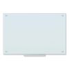 Glass Dry Erase Board, 35 x 23, White Surface1