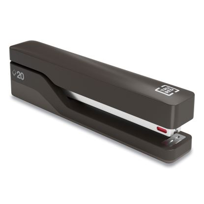 Desktop Plastic Full Strip Stapler, 20-Sheet Capacity, Black1