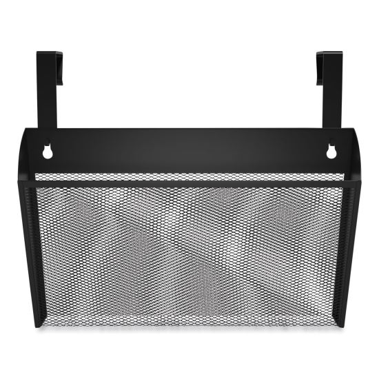 Wire Mesh Wall File, Letter Size, 14.37" x 3.34", Black1