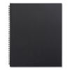 Wirebound Soft-Cover Project-Planning Notebook, 1 Subject, Project-Management Format, Black Cover, 11 x 8.5, 80 Sheets1