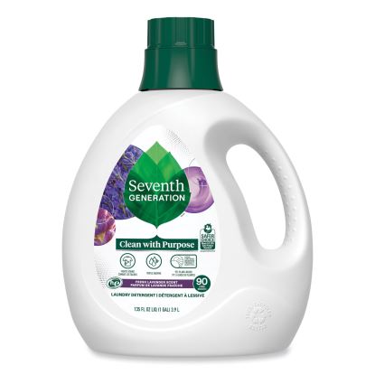 Natural Liquid Laundry Detergent, Fresh Lavender, 135 oz Bottle, 4/Carton1