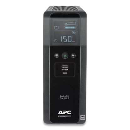 BR1500MS Back-UPS PRO BR Series SineWave Battery Backup System, 10 Outlets, 1,500 VA, 1,080 J1