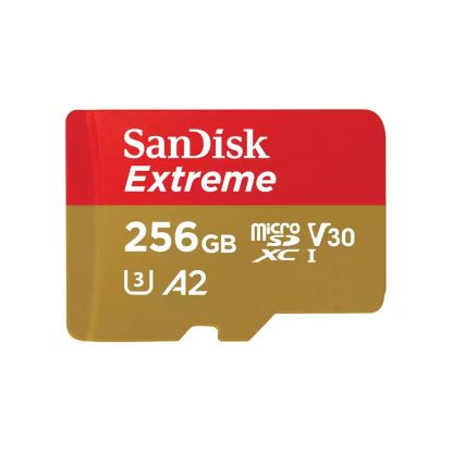 SanDisk Extreme 256 GB MicroSDXC UHS-I Class 101