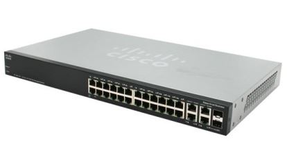 Cisco SF500-24P Managed L3 Fast Ethernet (10/100) Power over Ethernet (PoE) Black1