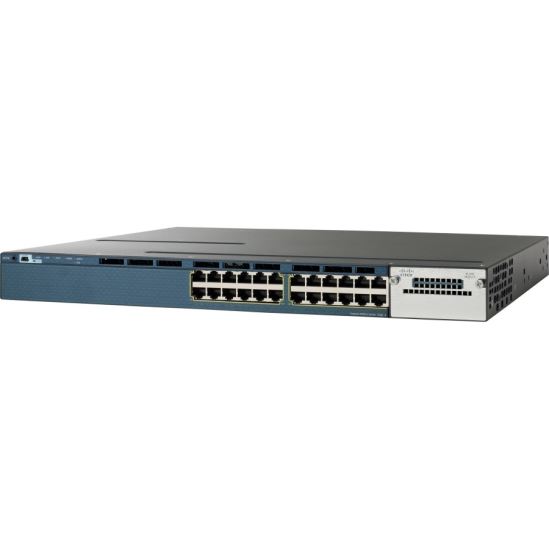 Cisco WS-C3560X-24T-E network switch Managed L2/L3 Gigabit Ethernet (10/100/1000) Power over Ethernet (PoE) 1U Turquoise1