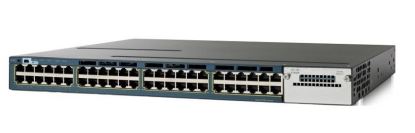 Cisco WS-C3560X-48PF-E network switch Managed Gigabit Ethernet (10/100/1000) Power over Ethernet (PoE) 1U Black1