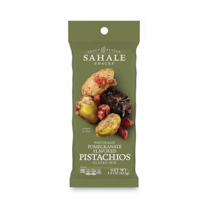 Glazed Mixes, Pomegranate Pistachio Almond, 1.5 oz Pouch, 18/Carton1