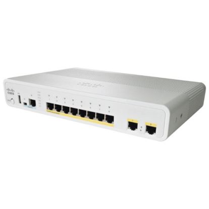 Cisco Catalyst WS-C3560CPD-8PT-S network switch Managed L2 Gigabit Ethernet (10/100/1000) Power over Ethernet (PoE) 1U White1