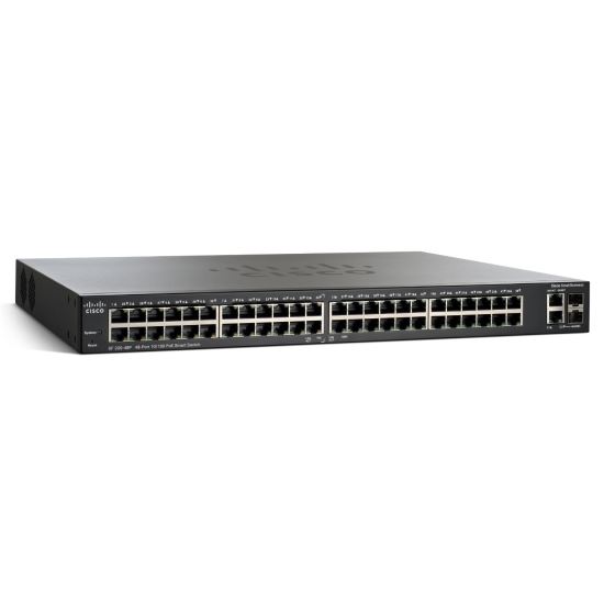 Cisco SF200-48P Managed L2 Power over Ethernet (PoE) Gray1