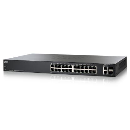 Cisco SF200-24P Managed L2 Power over Ethernet (PoE) Gray1