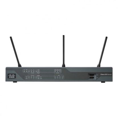 Cisco C897VA-K9 wireless router Gigabit Ethernet 4G Black1