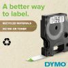 DYMO D1 Standard - Black on Red - 12mm label-making tape4