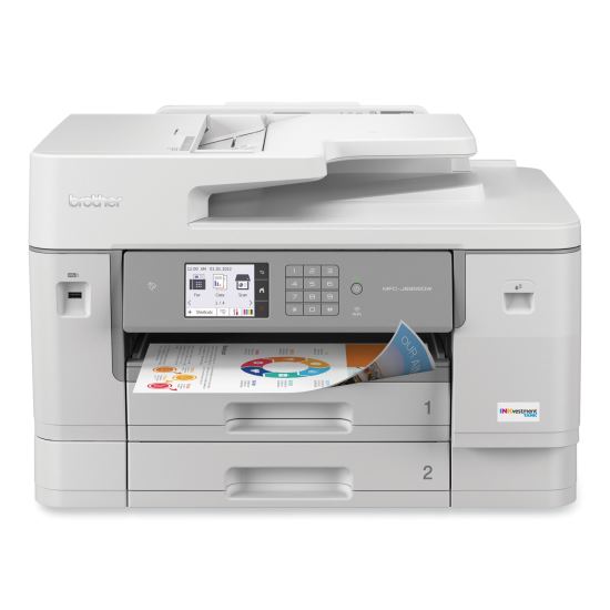 MFC-J6955DW INKvestment Tank All-in-One Color Inkjet Printer, Copy/Fax/Print/Scan1