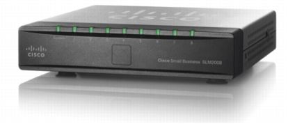 Cisco SLM2008 PoE Managed L2 Gigabit Ethernet (10/100/1000) Power over Ethernet (PoE) Black1