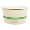 No Tree Wide Paper Bowls, 32 oz, 5.9" Diameter x 3.1"h, Natural, Sugarcane, 300/Carton1