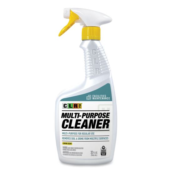 Multi-Purpose Cleaner, Lemon Scent, 32 oz Bottle, 6/Carton1