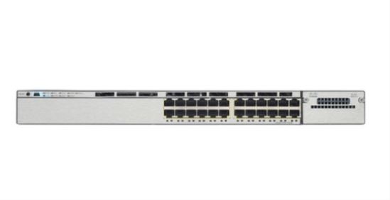 Cisco Catalyst WS-C3750X-24U-S network switch Managed Gigabit Ethernet (10/100/1000) Power over Ethernet (PoE) 1U Black1