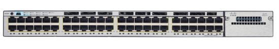 Cisco Catalyst WS-C3750X-48U-S network switch Managed Gigabit Ethernet (10/100/1000) Power over Ethernet (PoE) 1U Black1