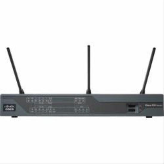 Cisco 891F wireless router Gigabit Ethernet Dual-band (2.4 GHz / 5 GHz) 4G Black1