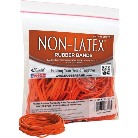 Alliance Rubber 37338 Non-Latex Rubber Bands - Size #331