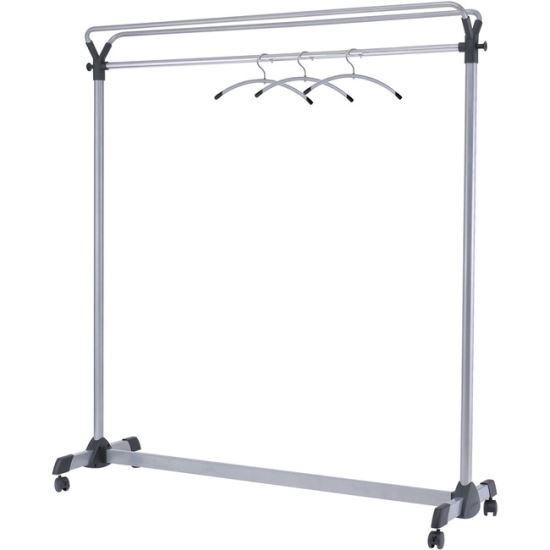 Alba Upper Shelf Double-sided Garment Rack1