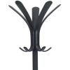 Alba Black Coat Stand2