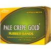 Alliance Rubber 20169 Pale Crepe Gold Rubber Bands - Size #163