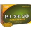 Alliance Rubber 20165 Pale Crepe Gold Rubber Bands - Size #163