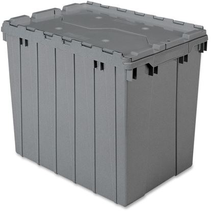 Akro-Mils Attached Lid Storage Container1