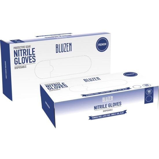 Afflink Blue Nitrile Gloves1