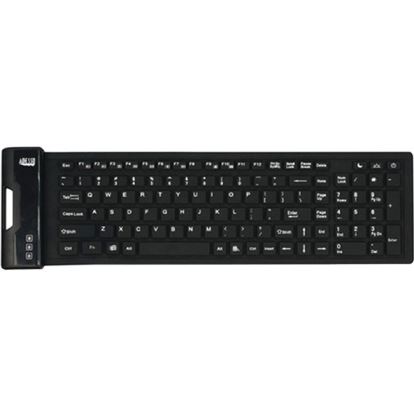 Adesso Antimicrobial Waterproof Flex Keyboard (Compact Size)1
