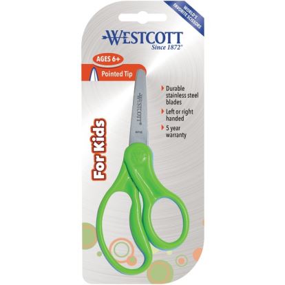 Westcott 5" Pointed Kid Scissors1