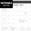 At-A-Glance Elevation 2023 Monthly Desk Pad Calendar, Standard, 21 3/4" x 17"5