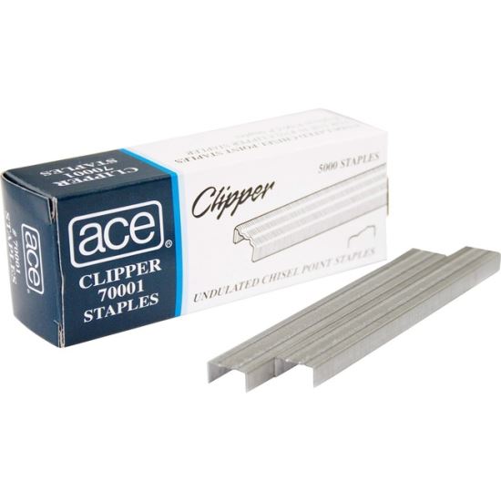 Advantus Ace Undulated Clipper Staples1