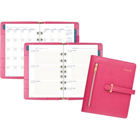 At-A-Glance Buckle Closure Undated Desk Start Set1