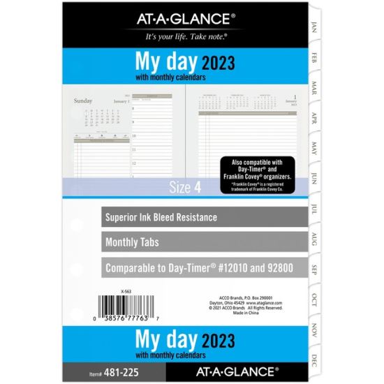 Day Runner Daily Planner Refill1