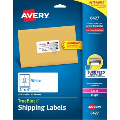 Avery&reg; Easy Peel White Shipping Labels1