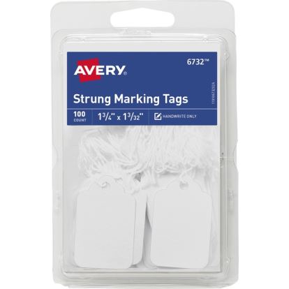 Avery&reg; Strung White Marking Tags1