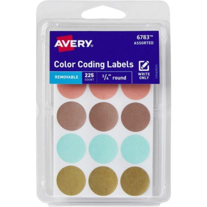 Avery&reg; Round Color Coding Labels1