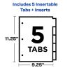 Avery&reg; Big Tab Insertable Plastic Pocket Dividers13