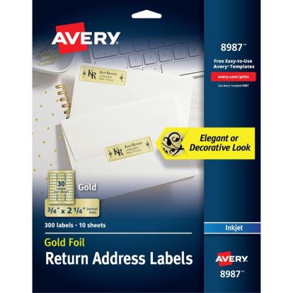 Avery&reg; Foil Mailing Labels1