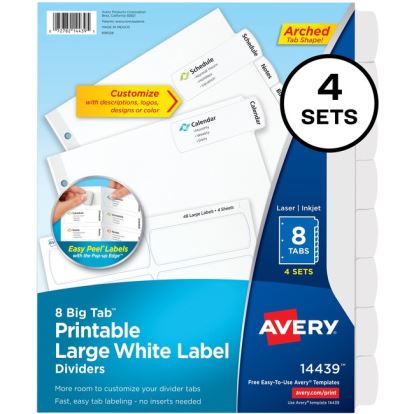 Avery&reg; Big Tab Tab Divider1