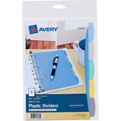 Avery&reg; Mni Durable Write-on Dividers1