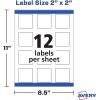 Avery&reg; Print-to-the-Edge Easy Peel Square Labels5