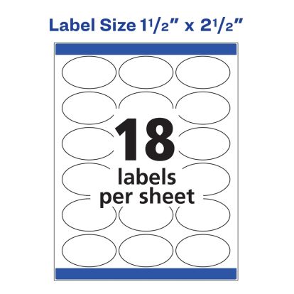 Avery&reg; Sure Feed Glossy Labels1