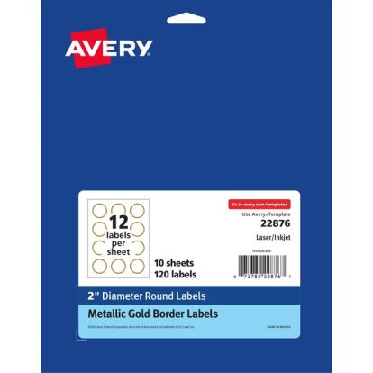 Avery&reg; Easy Peel Round Labels1