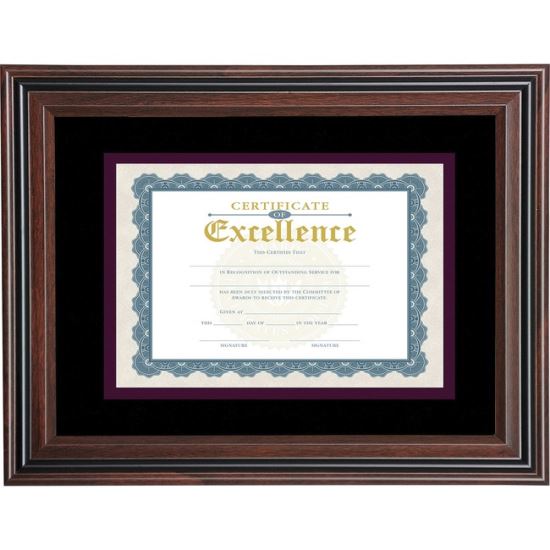 Advantus Double Matted Certificate Frame1