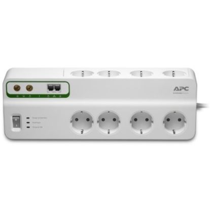 APC by Schneider Electric Performance SurgeArrest 8 Outlets with Phone & Coax Protection 230V Germany1