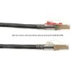 Black Box CAT6A 650-MHz Locking Snagless Patch Cable2